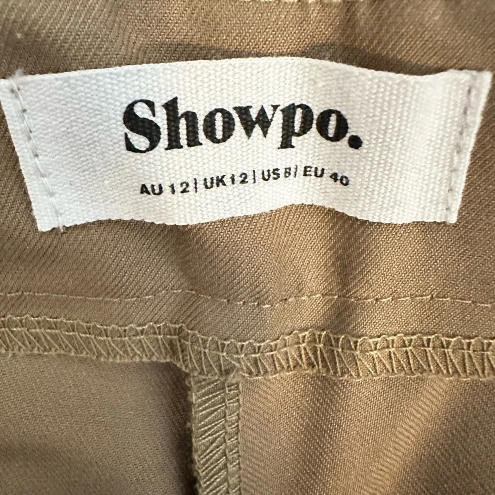 ShowPo Romola relaxed pocket flap detail Straight Leg Trousers